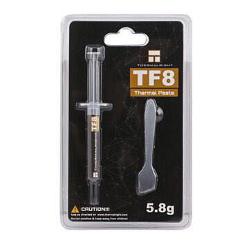 利民（thermalright）TF8(5.8g) （导热硅脂/导热系数13.8/ CPU散热膏/ 笔记本导热膏）