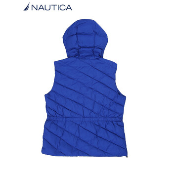 诺帝卡 NAUTICA 女士 新款 羽绒背心 43TC10 蓝色 40P S