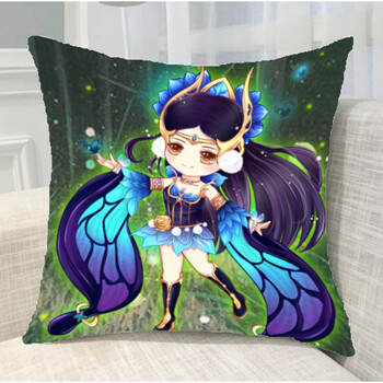 王者荣耀周边抱枕沙发床头汽车靠垫 q版花嫁舞姬仲夏夜之梦貂蝉等
