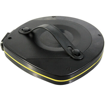 得力(deli)30m耐用皮卷尺操场盘式皮卷尺软尺测量尺子 8218 黑色 得力(deli)30m耐用皮卷尺操场盘式皮卷尺软尺测量尺子 8218 黑色