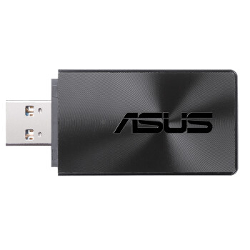 4日0点：ASUS 华硕 USB-AC57 双频1300M 随身wifi接收器