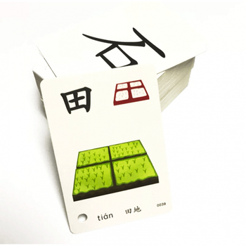 宝宝早教识字卡片幼儿认字右脑记忆儿童认知玩具学习挂图 册144字【字