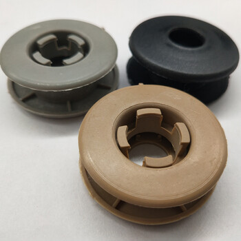 武煌 通用单层脚垫卡扣适合10-12mm圆形立柱脚垫卡扣 米色8个包邮