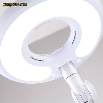 强诺照明 LED落地灯  客厅卧室折叠现代简约床头灯钓鱼落地灯EK-023 7W白色LED光源