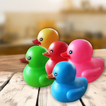 亲阳5彩鸭(单个拍颜色随机) 5个一套 一套5个