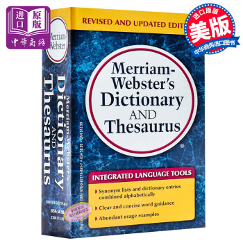 麦林韦氏字典英文原版Merriam-Webster