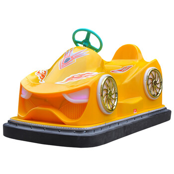 酷比儿童双人碰碰车广场电瓶车彩灯玩具车户外公园子电动碰碰车游乐