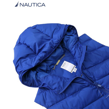 诺帝卡 NAUTICA 女士 新款 羽绒背心 43TC10 蓝色 40P S