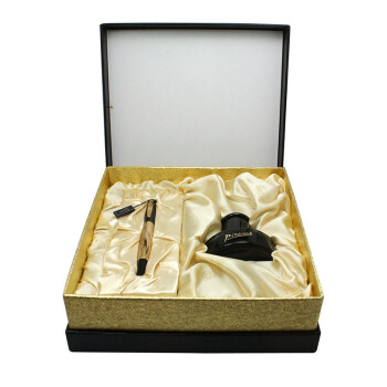毕加索（pimio）商务套装礼盒 PS-939 商务书写送礼钢笔 礼品笔 鹅黄金 钢笔+墨水套装