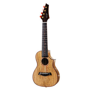 炎黄21寸23寸26寸乌克丽丽小吉它民谣吉他木吉他x1抖音 全单5a虎纹