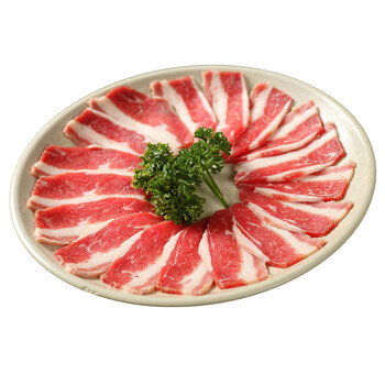 恒都 厚切肥牛片200g 新鲜生牛肉原切肥牛片火锅涮锅食材生鲜