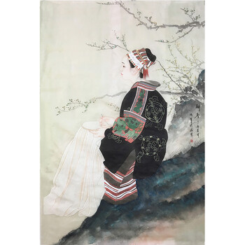 燕都书画院院士  刘海军 《醉春》06拍卖已结束中国美协会员 凌雪