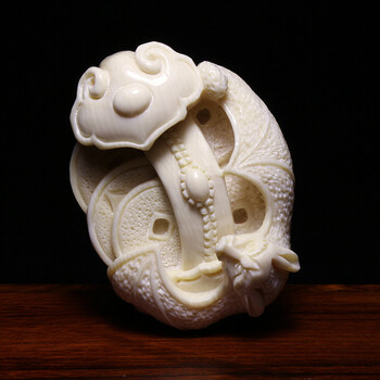 万年遗珍猛犸牙雕专场