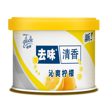 佳丽 固体清香胶 70g 柠檬香 空气清新 芳香剂 去除异味 室内 