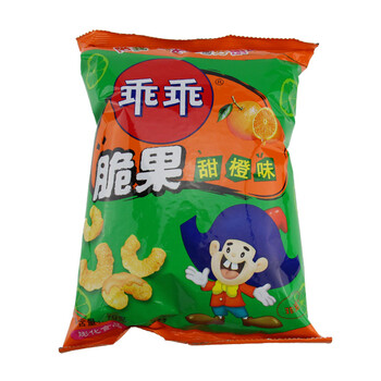 乖乖脆果70g新橙味 炼乳味 草莓味 休闲零食 办公室零食小吃 橙味