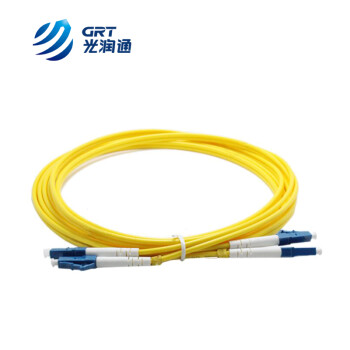 光润通（GRT） LC-LC-SM-3M 千兆单模 双芯单工 光纤跳线 长度3M LC-LC-3M