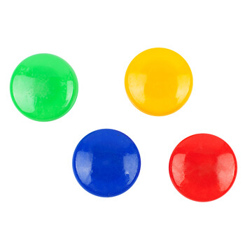 晨光(M&G)Φ28mm强磁粒磁钉 会议白板专用磁扣 办公教学写字板 彩色磁贴吸铁石 48粒装ASC99398 晨光(M&G)Φ28mm强磁粒磁钉 会议白板专用磁扣 办公教学写字板 彩色磁贴吸铁石 48粒装ASC99398