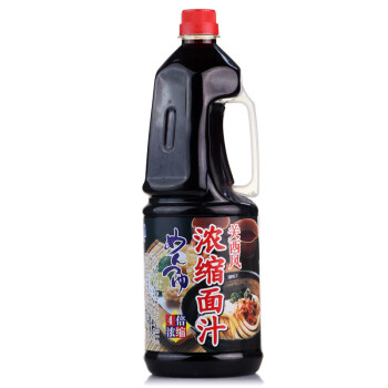 丸友浓缩面汁 日式浓缩冷面乌冬面汁调味料理调味汁1.8L