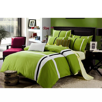 8/2.0m床定制 墨绿条纹 1.8m(6英尺)床