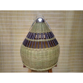竹编制 经济野鸡笼 洛阳青竹野鸡笼方便实用型媒笼* 黑管笼 杯布