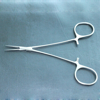 (stronger)医用显微持针钳 医用海绵钳 微血管持针钳 精细缝合持针器