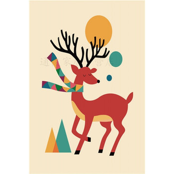 现代装饰画挂画北欧儿童房装饰画壁画卡通动漫海报有框画 7 40*60装裱