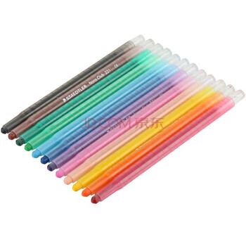 施德楼(STAEDTLER)12色可旋转蜡笔儿童画笔不脏手油画棒幼儿园绘画彩绘涂鸦手工DIY用221NWP12 施德楼(STAEDTLER)12色可旋转蜡笔儿童画笔不脏手油画棒幼儿园绘画彩绘涂鸦手工DIY用221NWP12