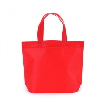 袋定做礼品袋子环保袋定制印刷购物袋广告袋子印字logo加急 100个红色