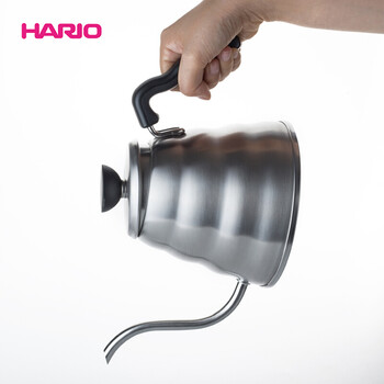 HARIO原装进口手冲壶不锈钢咖啡壶手冲咖啡壶1200ML