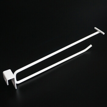 超市货架挂钩横梁挂钩双线挂钩方管挂钩 2.0卡扣20厘米[普通款]