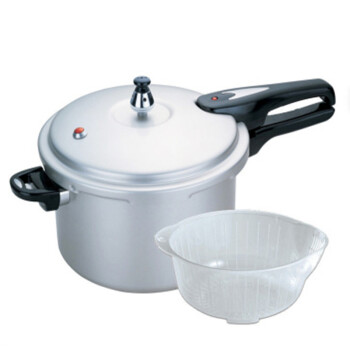 苏泊尔直型压力锅 复合底 超压特保 电磁炉通用 送淘米器 YH26E4 26厘米
