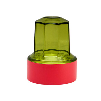 金隆兴【超级爆款】财务收纳盒法人章收纳印章盒印章收纳多功能印章包印章盒圆形银行财务用品B8051红色