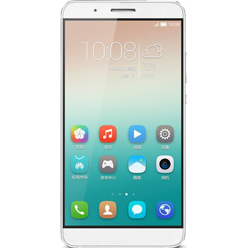 华为 荣耀7i 双卡双待手机 冰川白 全网通4G版(3G RAM+32G ROM) 标配