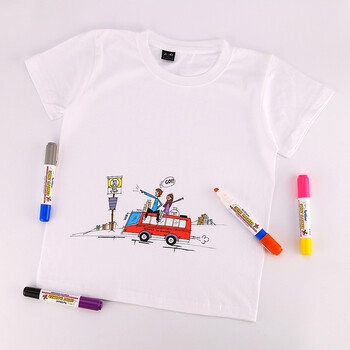 【全网低价】旗牌(Shachihata)DIY纺织颜料衣服布料手绘涂鸦绘画T恤笔 双头 2.0-5.0mm 淡紫/黄 EKT-25TT美术写生 【全网低价】旗牌(Shachihata)DIY纺织颜料衣服布料手绘涂鸦绘画T恤笔 双头 2.0-5.0mm 淡紫/黄 EKT-25TT美术写生