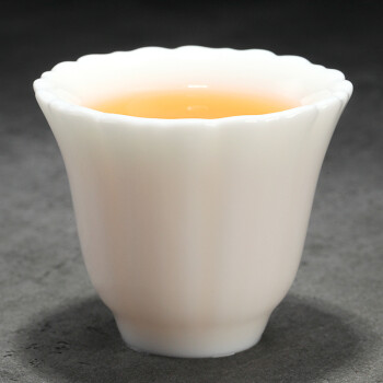 贰号（ERHAO） 贰号 德化白瓷陈清宜手工陶瓷功夫茶具茶杯羊脂釉玉瓷杯葵口杯