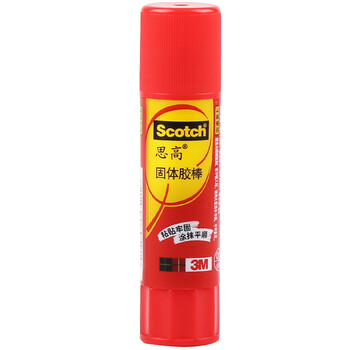 3M 胶棒 固体胶/固体胶棒/固体胶水 粘贴牢固快干耐用 办公用品 8g/单支装 5008