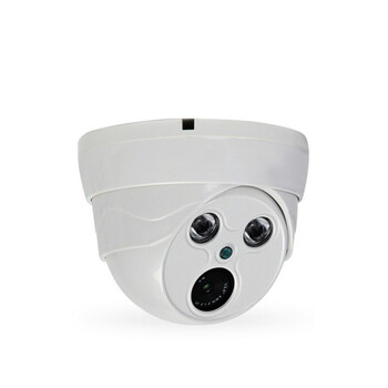 音频网络摄像头 半球录音1080p室内数字摄像机家用监控内置拾音器 无