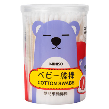 名创优品 Miniso 0支婴儿细轴棉棒圆罐棉签0支婴儿细轴棉棒圆罐 图片价格品牌报价 京东