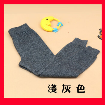 劳义秋冬儿童绒裤男童中大童男孩纯色羊毛裤宝宝薄款保暖裤打底毛线裤学生靴裤女童小孩 男童  深灰色 55#建议身高90-100