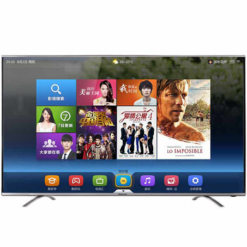 海信（Hisense）LED55EC650UN 55英寸 RGB真4K超清 智能电视 十核高配 WIFI(黑色)