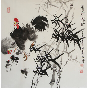 齐鲁实力画家国画作品公益专场