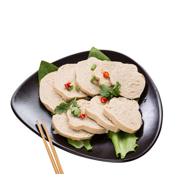 鸿运旺财素鸡冷冻素食大豆蛋白素肉仿荤素鸡 3只840g