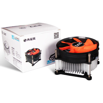 大水牛（BUBALUS）L5 CPU散热器(支持INTEL1150/1155/1156/i3/i5/台式电脑风冷散热器/9CM低噪风扇/附带硅脂)
