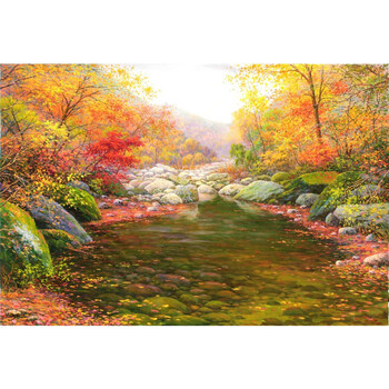 朝鲜油画 【白头山出品】06拍卖已结束正勋《风景》万寿台画家