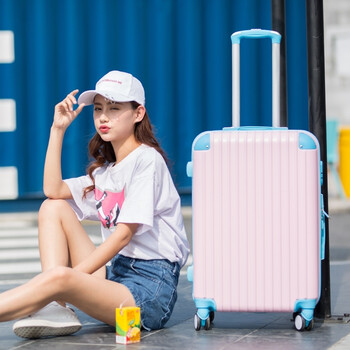 恒陶行李箱女小清新拉杆箱万向轮大学生可爱韩版皮箱密码个性旅行箱潮