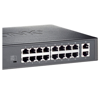 普联（TP-LINK）  16口千兆POE+2千兆上联交换机 监控网络集线分线分流器 TL-SG1218P