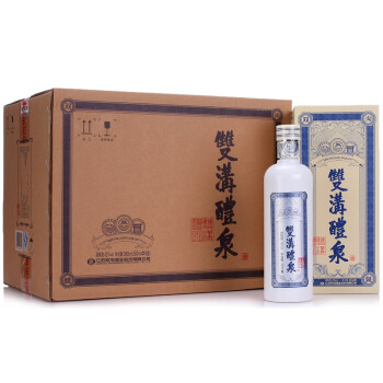 双沟 醴泉白酒  42度 500ml*6瓶 *2件