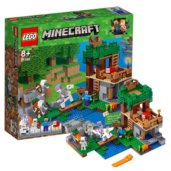 【1月新品】乐高玩具 建筑系列小积木 12岁  我的世界积木lego 21146