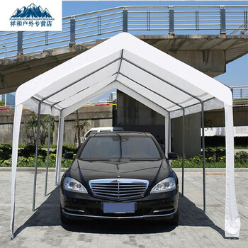 简易汽车棚遮阳棚伸缩式雨棚防晒户外篷房帐篷停车棚折叠移动车库