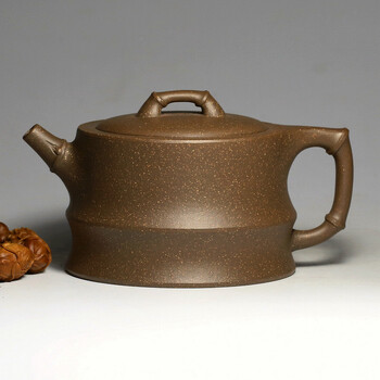 实力陶者 吴丹峰 《简竹壶》06拍卖已结束陶刻大师 陈复澄监制 《潘